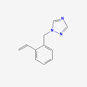 1-[(2-Ethenylphenyl)methyl]-1H-1,2,4-triazole