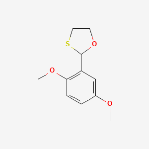 2-(2,5-Dimethoxyphenyl)-1,3-oxathiolane