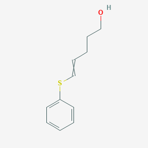 5-(Phenylsulfanyl)pent-4-en-1-ol