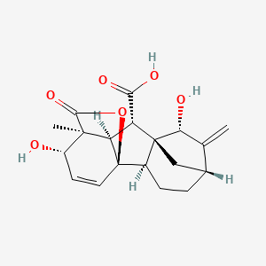 molecular formula C19H22O6 B1254401 Gibberellin A68 