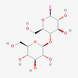 molecular formula C12H21FO10 B1254405 beta-Cellobiosyl fluoride 