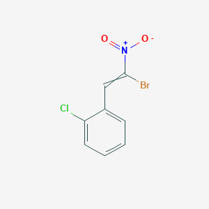 1-(2-Bromo-2-nitroethenyl)-2-chlorobenzene