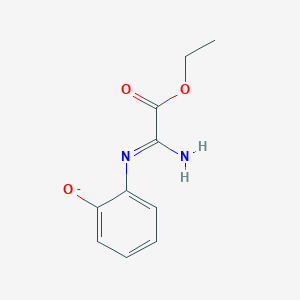 2-[(Z)-(1-Amino-2-ethoxy-2-oxoethylidene)amino]phenolate