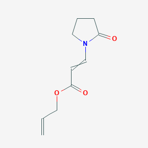 Prop-2-en-1-yl 3-(2-oxopyrrolidin-1-yl)prop-2-enoate