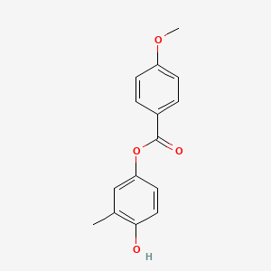 4-Hydroxy-3-methylphenyl 4-methoxybenzoate