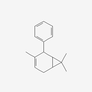 3,7,7-Trimethyl-2-phenylbicyclo[4.1.0]hept-3-ene