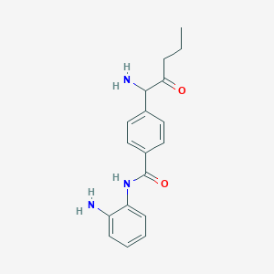 4-(1-Amino-2-oxopentyl)-N-(2-aminophenyl)benzamide