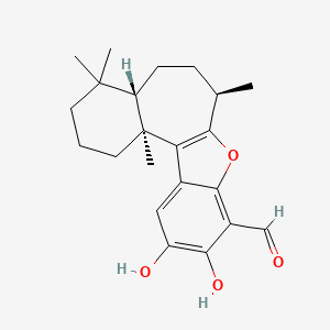 molecular formula C22H28O4 B1254458 Liphagal 
