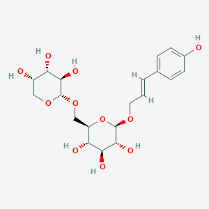 molecular formula C20H28O11 B1254461 Rossicasin B 