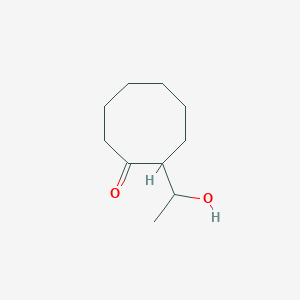 Cyclooctanone, 2-(1-hydroxyethyl)-