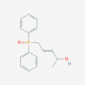 5-(Diphenylphosphoryl)pent-3-en-2-ol