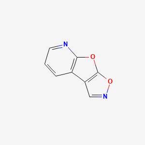 molecular formula C8H4N2O2 B12544830 5,7-dioxa-4,9-diazatricyclo[6.4.0.02,6]dodeca-1(8),2(6),3,9,11-pentaene CAS No. 839725-78-9