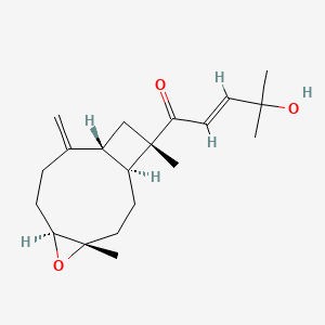 molecular formula C20H30O3 B1254485 Nanolobatin B 