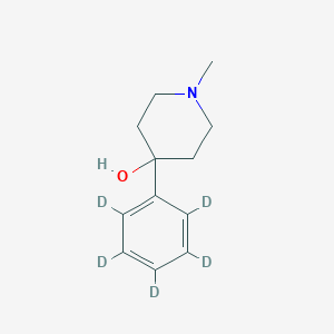 B125449 1-Methyl-4-(2,3,4,5,6-pentadeuteriophenyl)piperidin-4-ol CAS No. 1346601-71-5