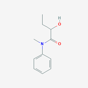 molecular formula C11H15NO2 B12544924 2-Hydroxy-N-methyl-N-phenylbutanamide CAS No. 143131-60-6