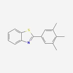 2-(3,4,5-Trimethylphenyl)-1,3-benzothiazole