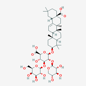 molecular formula C47H74O18 B1254501 Elatoside A 