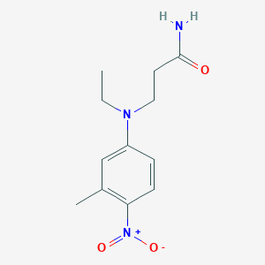 N~3~-Ethyl-N~3~-(3-methyl-4-nitrophenyl)-beta-alaninamide