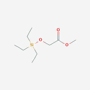 molecular formula C9H20O3Si B12545068 Methyl [(triethylsilyl)oxy]acetate CAS No. 150811-54-4