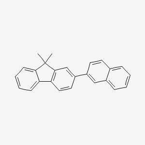 9,9-Dimethyl-2-(naphthalen-2-YL)-9H-fluorene