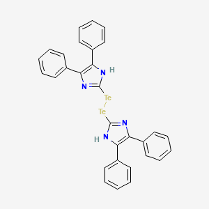 2,2'-(Ditellane-1,2-diyl)bis(4,5-diphenyl-1H-imidazole)