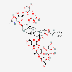 molecular formula C80H121NO36 B1254509 Enterolosaponin A 