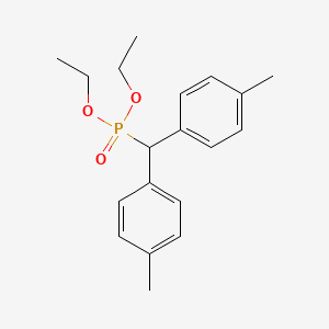 Diethyl [bis(4-methylphenyl)methyl]phosphonate