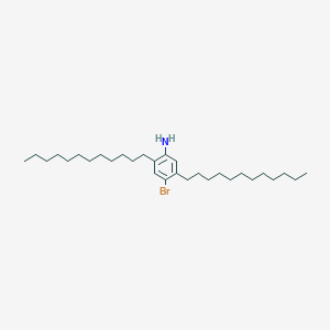 4-Bromo-2,5-didodecylaniline