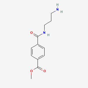 Methyl 4-[(3-aminopropyl)carbamoyl]benzoate