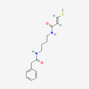 molecular formula C16H22N2O2S B1254526 Aglaithioduline 