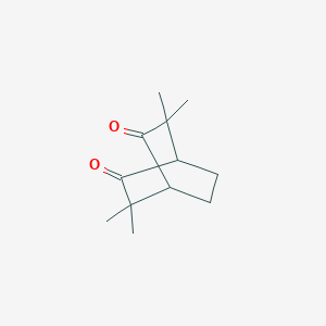 molecular formula C12H18O2 B12545371 3,3,6,6-Tetramethylbicyclo[2.2.2]octane-2,5-dione CAS No. 143659-21-6