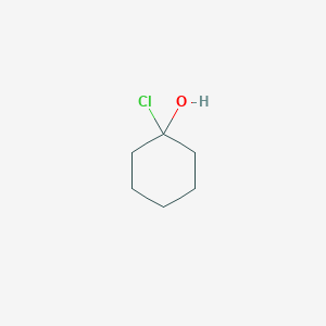 molecular formula C6H11ClO B12545374 1-Chlorocyclohexan-1-ol CAS No. 146615-55-6