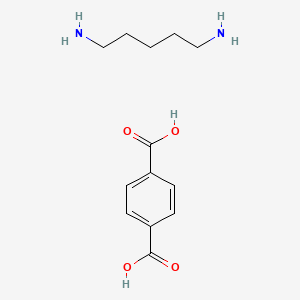 molecular formula C13H20N2O4 B12545457 Pentane-1,5-diamine;terephthalic acid CAS No. 666256-73-1