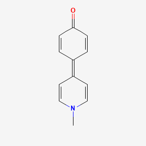 4-(1-Methylpyridin-4(1H)-ylidene)cyclohexa-2,5-dien-1-one