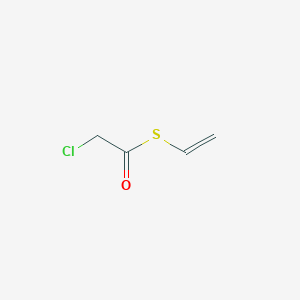 molecular formula C4H5ClOS B12545474 S-Ethenyl chloroethanethioate CAS No. 143088-19-1