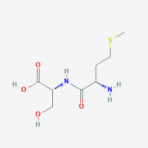 molecular formula C8H16N2O4S B12545496 D-Serine, L-methionyl- CAS No. 656811-60-8