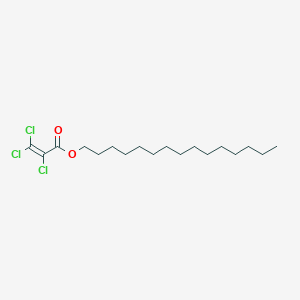 Pentadecyl 2,3,3-trichloroprop-2-enoate