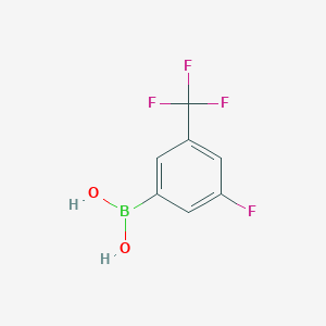 B125455 (3-Fluoro-5-(trifluoromethyl)phenyl)boronic acid CAS No. 159020-59-4