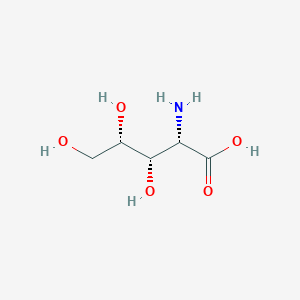 molecular formula C5H11NO5 B1254552 Polyoxamic acid 
