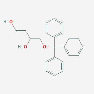 4-(Triphenylmethoxy)butane-1,3-diol