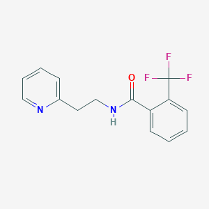 N-[2-(Pyridin-2-yl)ethyl]-2-(trifluoromethyl)benzamide