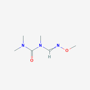 B12545707 N-(Dimethylcarbamoyl)-N'-methoxy-N-methylmethanimidamide CAS No. 652154-47-7