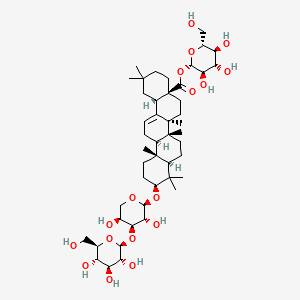 molecular formula C47H76O17 B1254573 Guaiacin B 