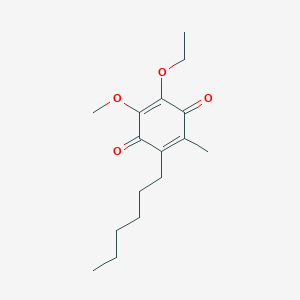 2-Ethoxy-5-hexyl-3-methoxy-6-methylcyclohexa-2,5-diene-1,4-dione