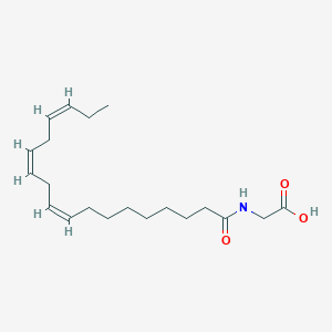molecular formula C20H33NO3 B1254574 N-linolenoylglycine 