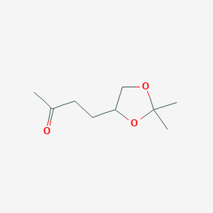 4-(2,2-Dimethyl-1,3-dioxolan-4-yl)butan-2-one