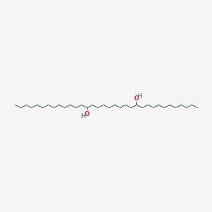 molecular formula C34H70O2 B12545882 Tetratriacontane-12,21-diol CAS No. 142942-92-5