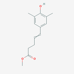 Methyl 5-(4-hydroxy-3,5-dimethylphenyl)pent-4-enoate