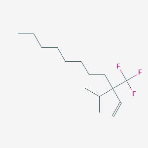 3-(Propan-2-yl)-3-(trifluoromethyl)undec-1-ene