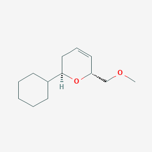 (2R,6R)-2-cyclohexyl-6-(methoxymethyl)-3,6-dihydro-2H-pyran